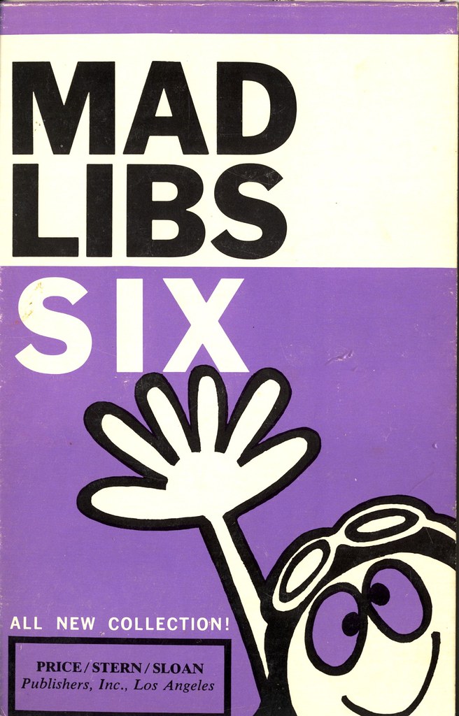 Writing Game: Literary Mad Libs